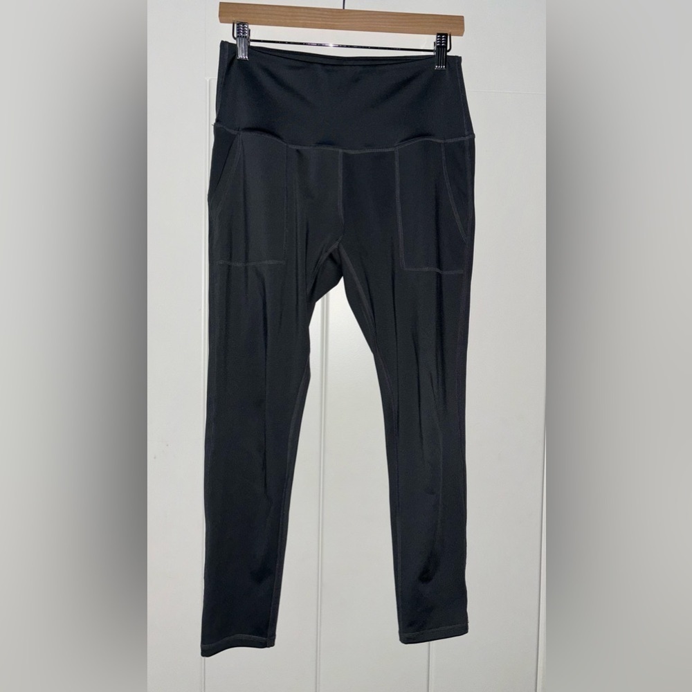 Legend Slim Fit High Waist Ankle Legging Size L Workout Exercise Gym Running